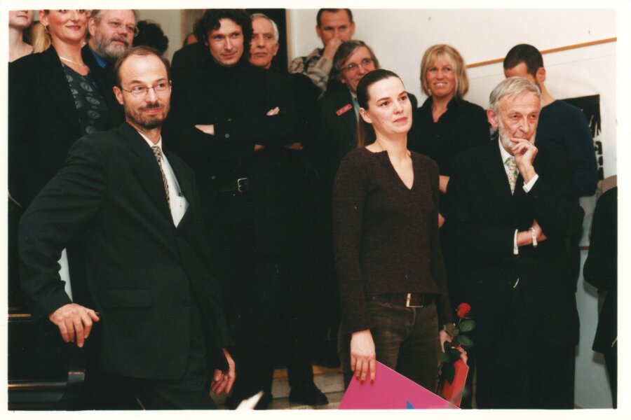 zleva Radek Horáček, Markéta Othová, Jiří Šetlík